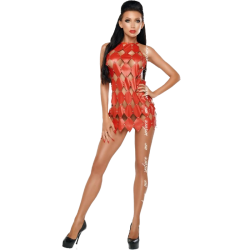 Me-Seduce - Gwen Robe Dos Nu Rouge L/Xl